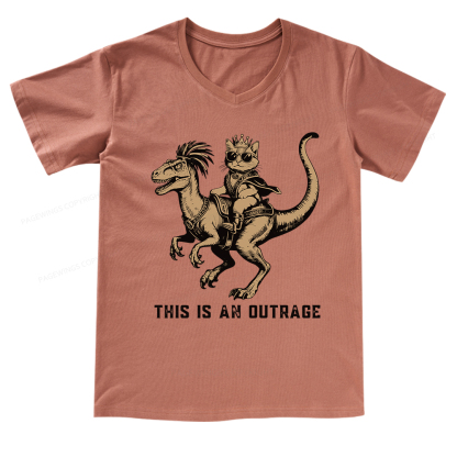 Pagewings Fantasy Book Reader V-neck T-shirt