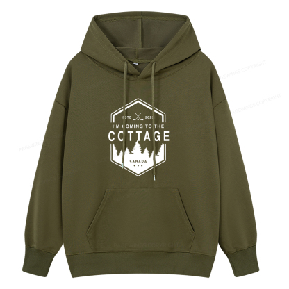 Pagewings Coming To The Cottage Unisex Classic Hoodie