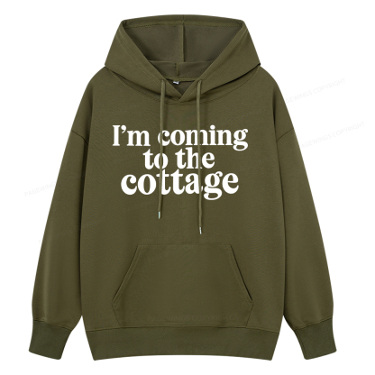 Pagewings I'm Coming To The Cottage Unisex Classic Hoodie