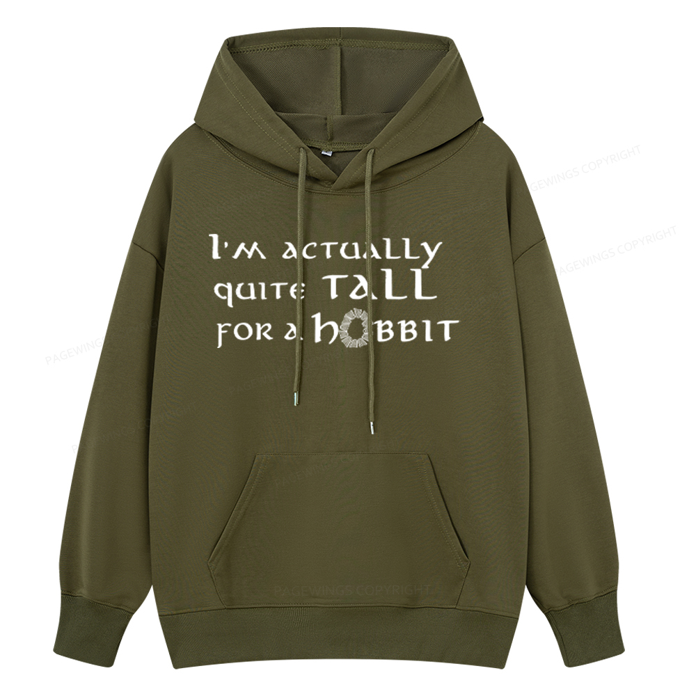 Pagewings I'm Actually Quite Tall Unisex Classic Hoodie