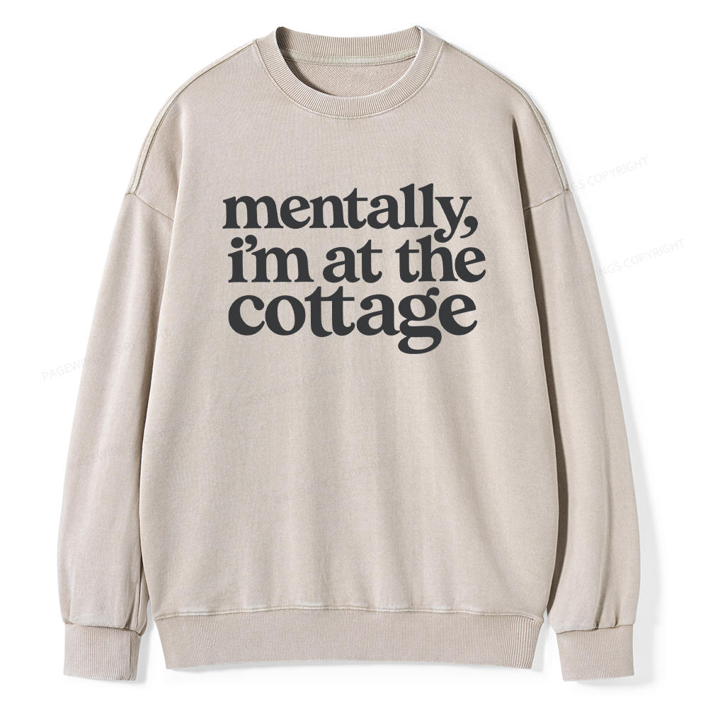 Pagewings At The Cottage Washed Sweatshirt