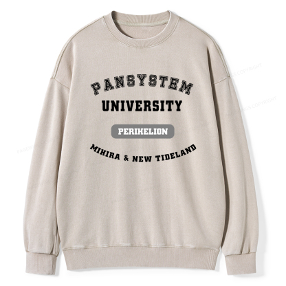 Pagewings Pansystem University Washed Sweatshirt