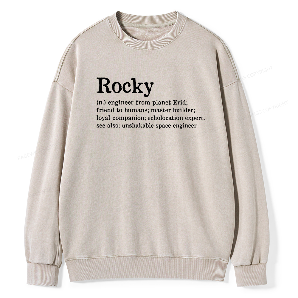 Pagewings Rocky Washed Sweatshirt