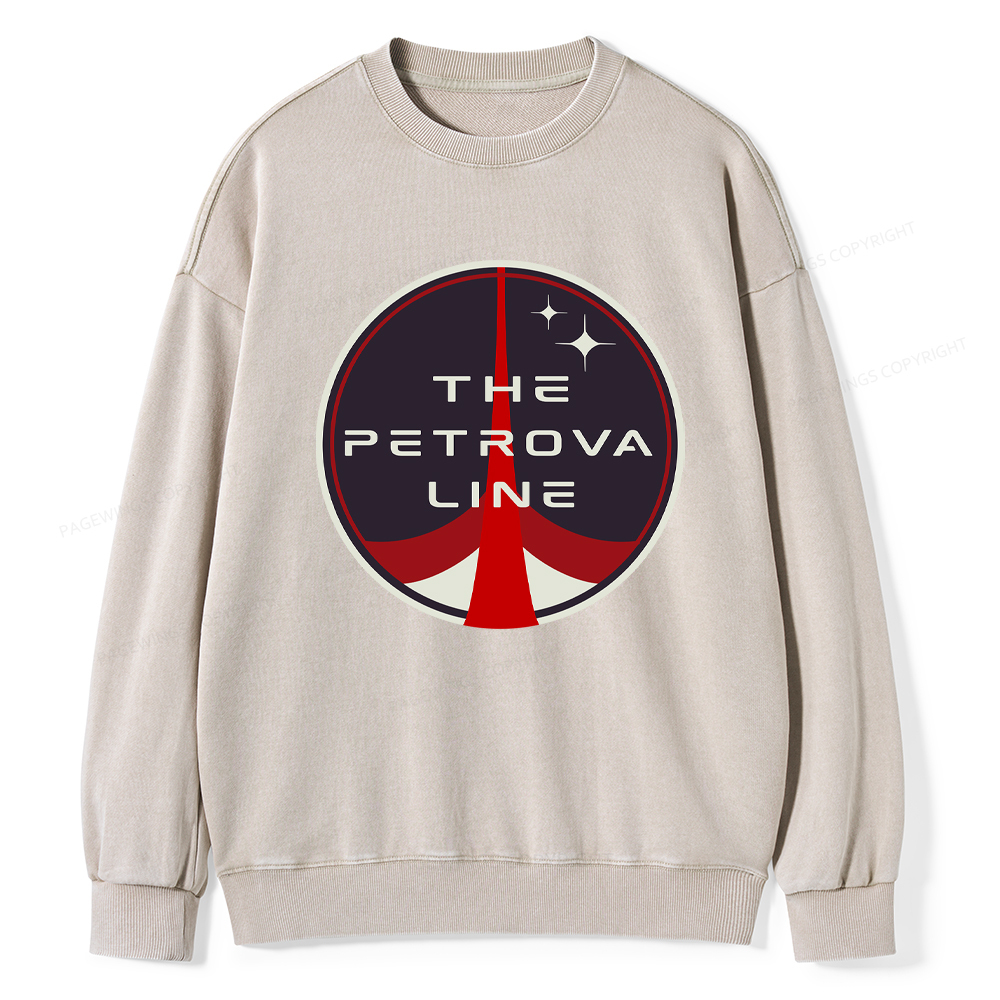 Pagewings The Petrova Line Unisex Washed Sweatshirt