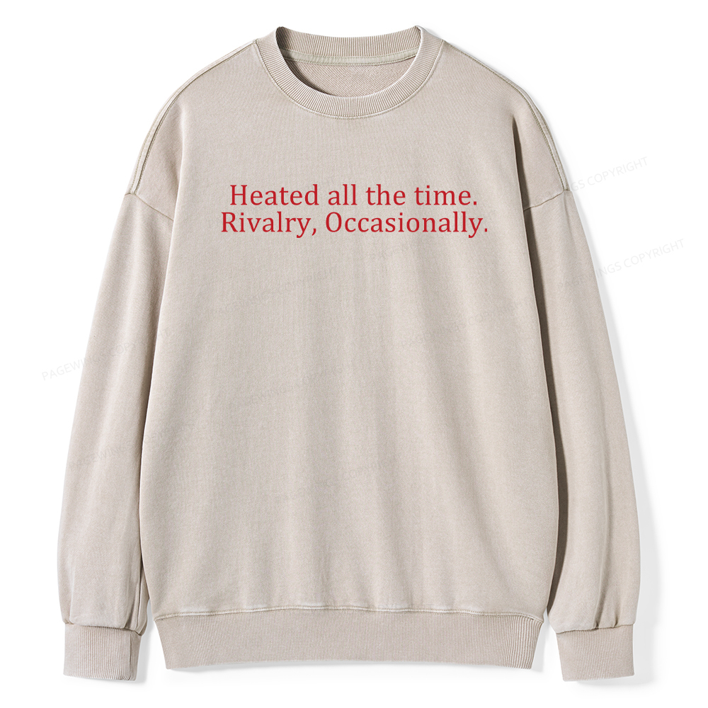 Pagewings Occasionally Unisex Washed Sweatshirt