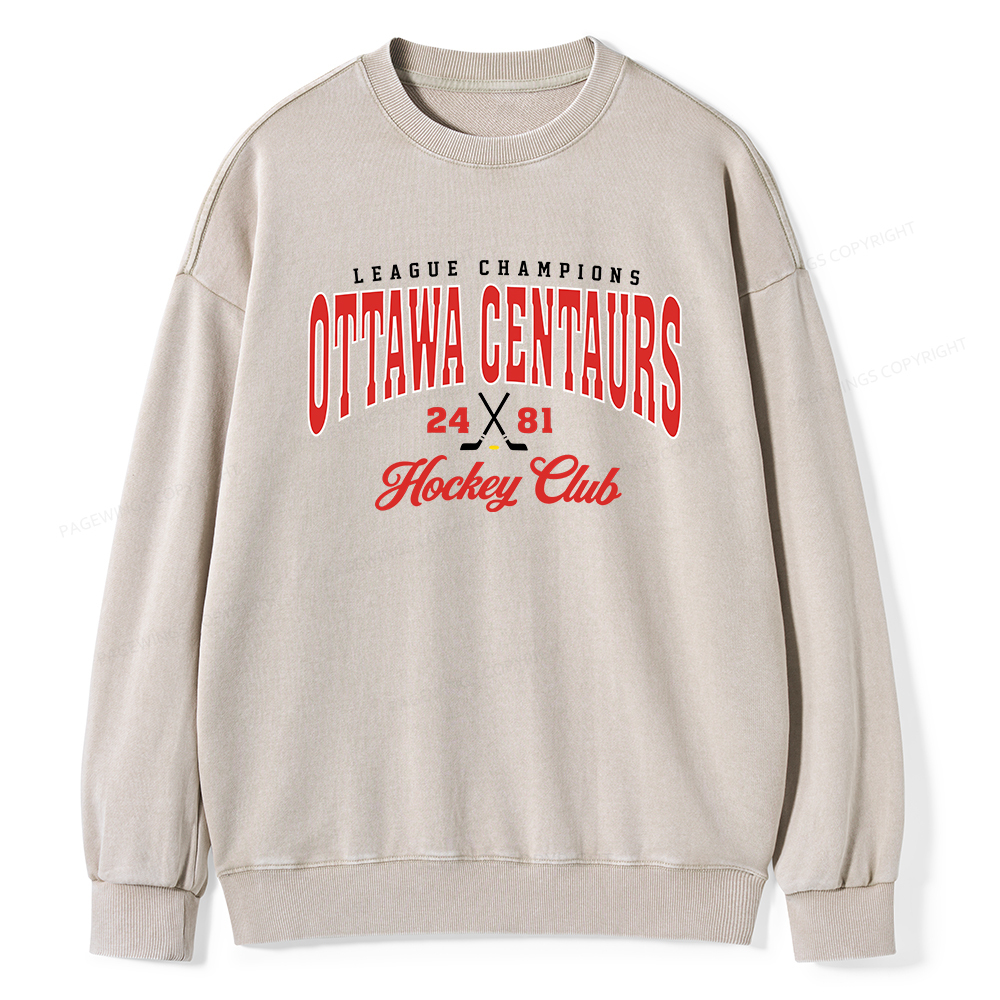 Pagewings Bookish Unisex Washed Sweatshirt