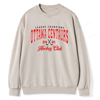 Pagewings Bookish Unisex Washed Sweatshirt