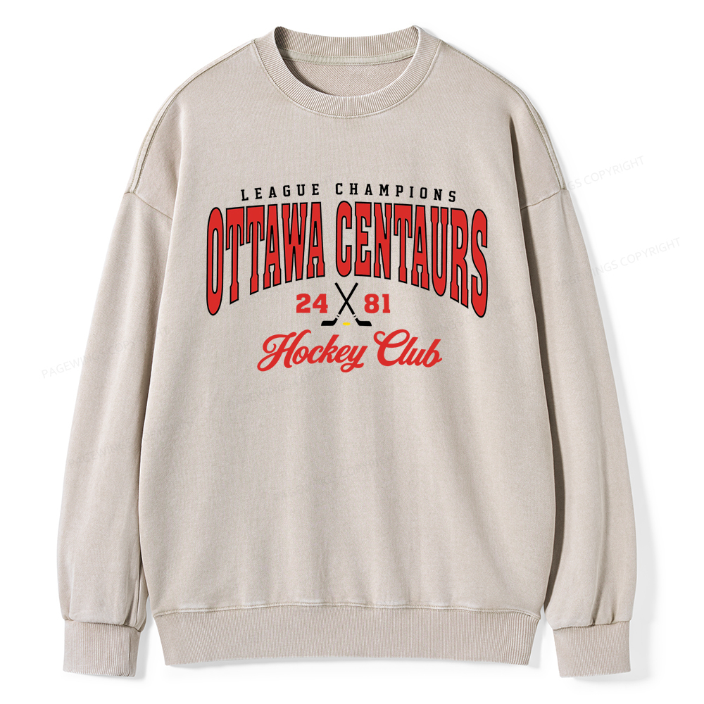 Pagewings Bookish Unisex Washed Sweatshirt