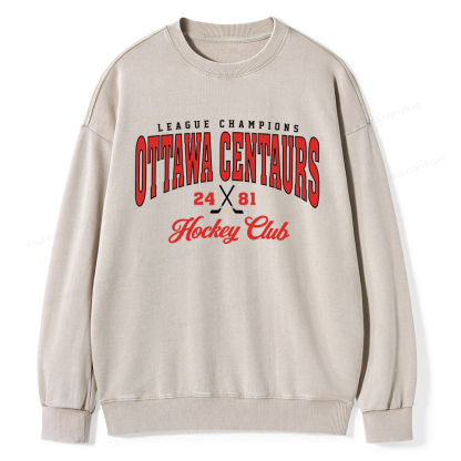 Pagewings Bookish Unisex Washed Sweatshirt