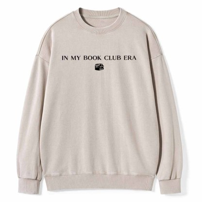 Pagewings Book Club Comfort Colors T-shirt Unisex Washed Sweatshirt