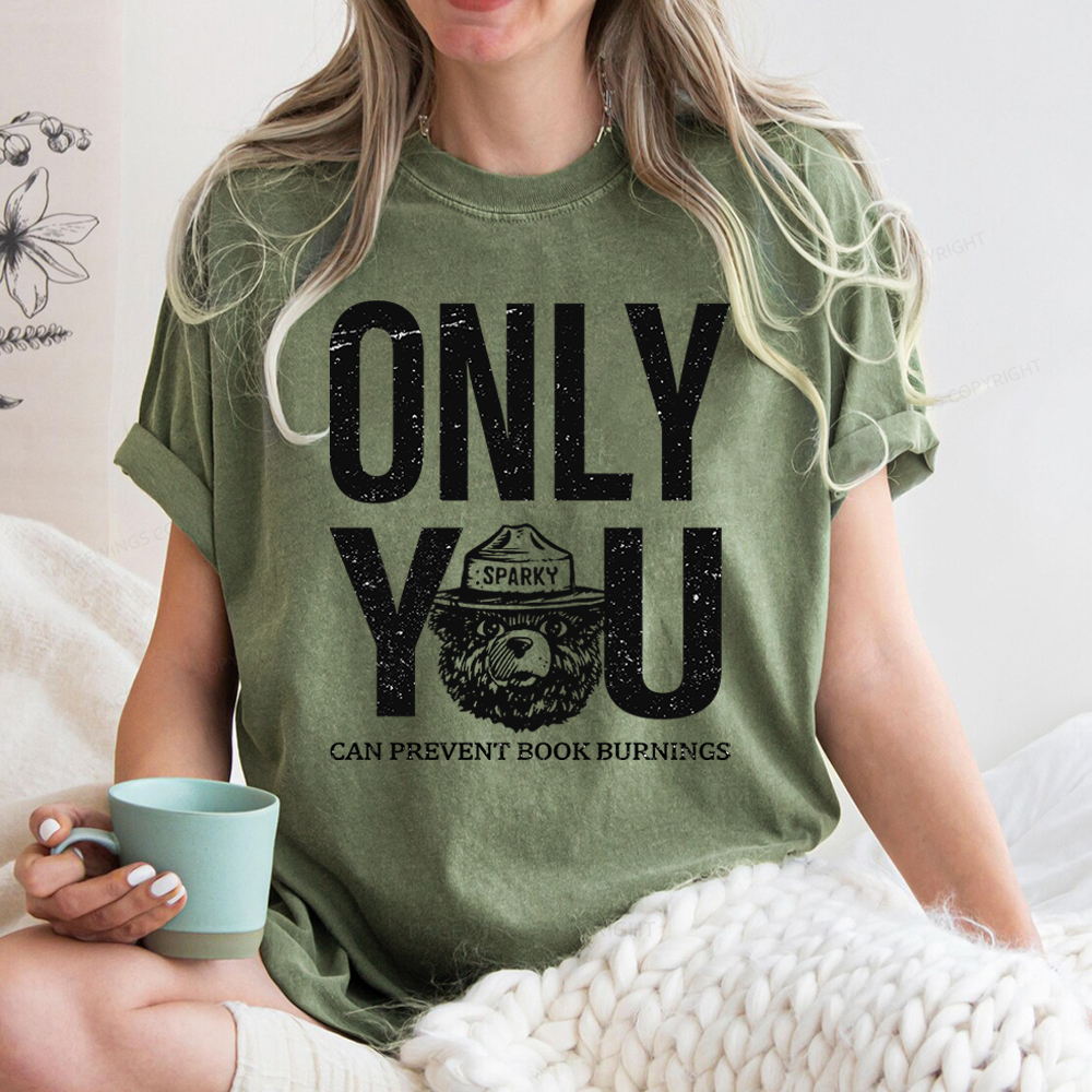 Pagewings Only You Unisex Washed T-shirt
