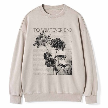 Pagewings TOG Fan Shirt Unisex Washed Sweatshirt