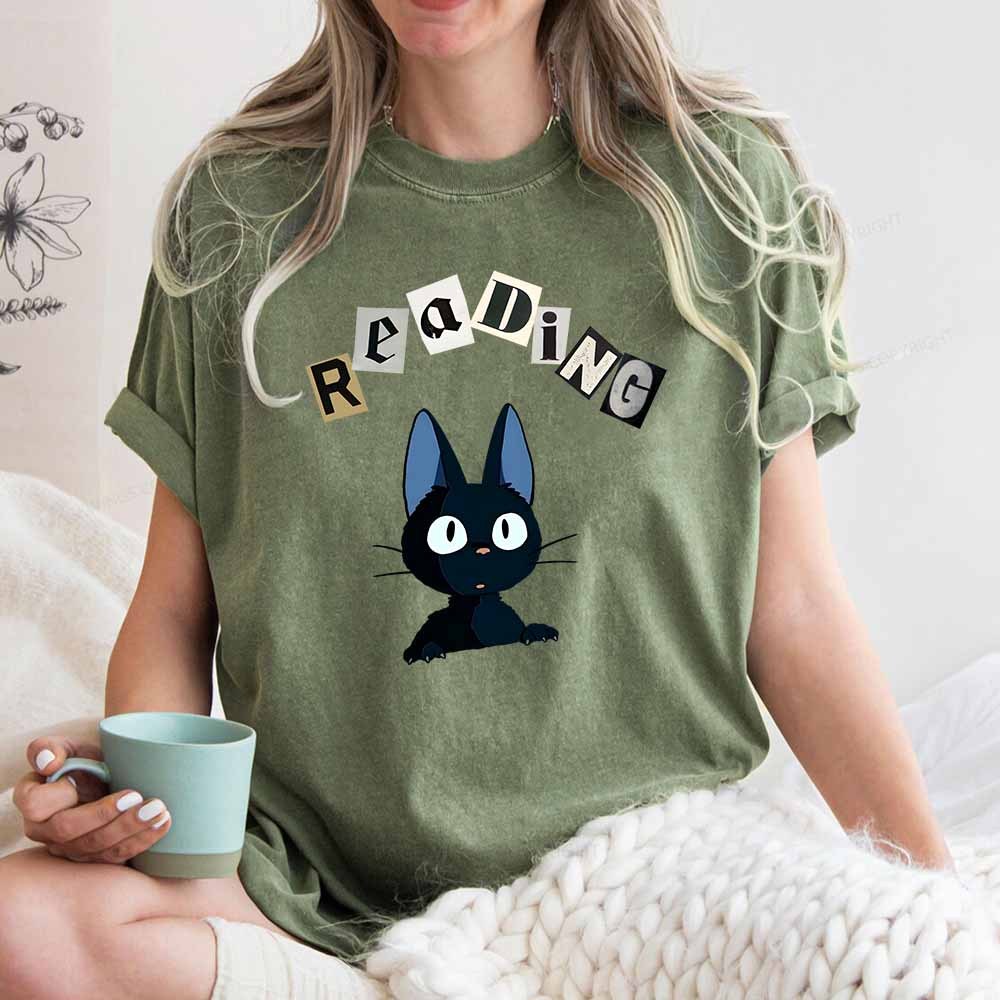 Pagewings Reading Unisex Washed T-shirt