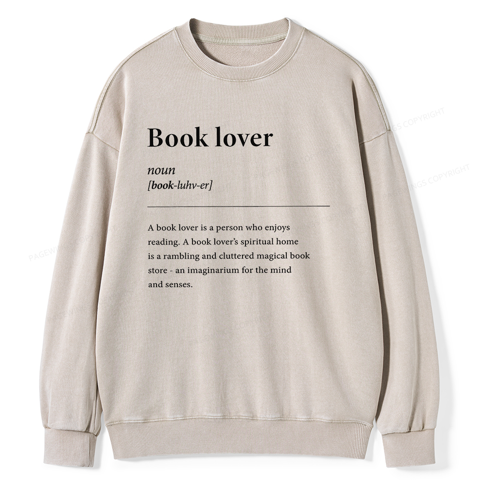 Pagewings An Imagination For The Mind And Senses Unisex Washed Sweatshirt