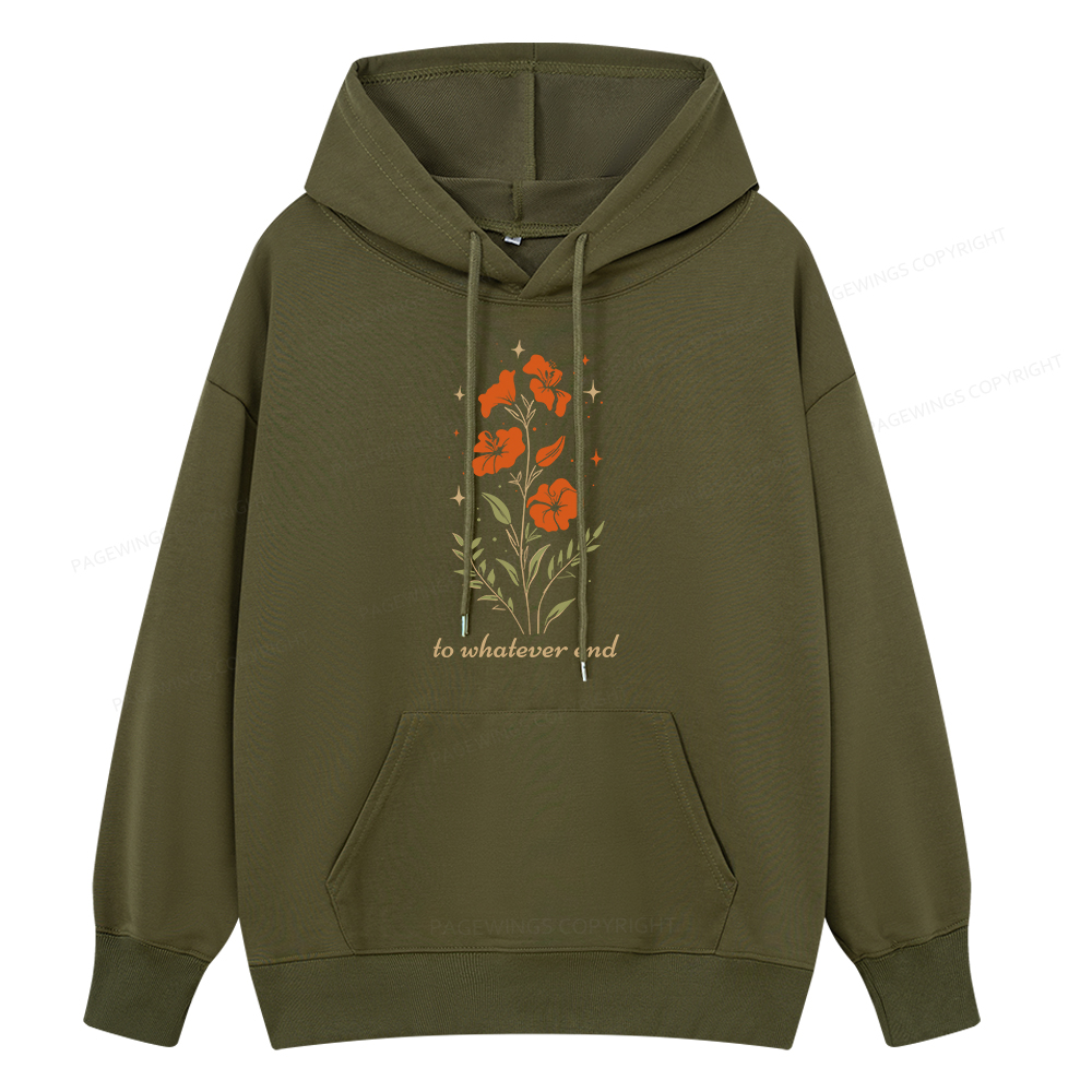 Pagewings To Whatever End Unisex Classic Hoodie