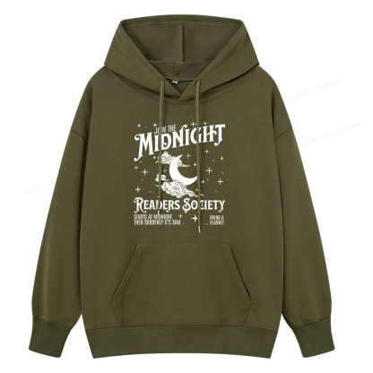 Pagewings Late Night Readers Book Club Unisex Classic Hoodie