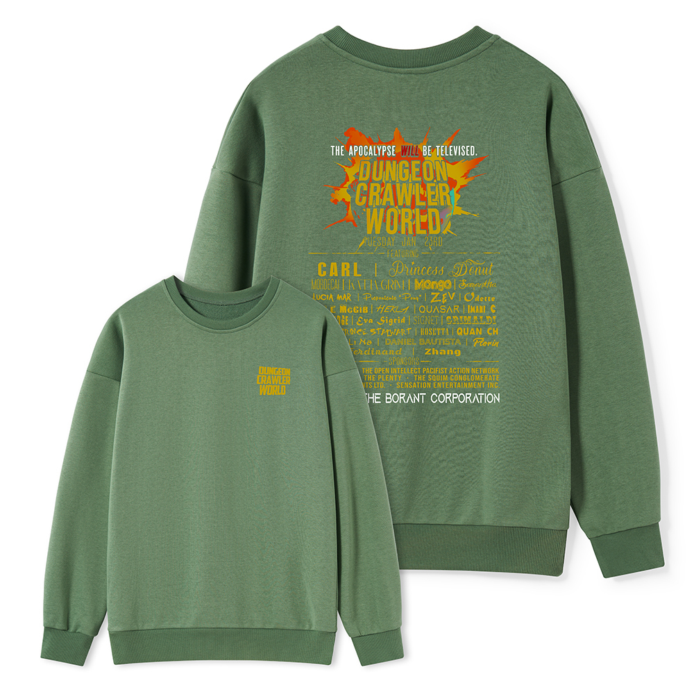 Pagewings Dungeon Crawler World Tour Unisex Classic Sweatshirt