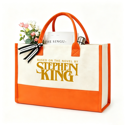 Pagewings Based On A Novel By Horror Writer12416 Large Tote Bag