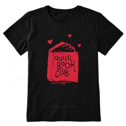 Pagewings Queer Book Club Unisex Classic T-shirt