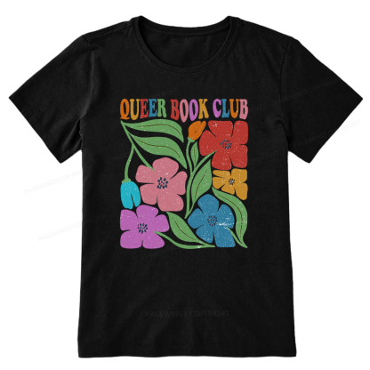 Pagewings Queer Book Club Unisex Classic T-shirt