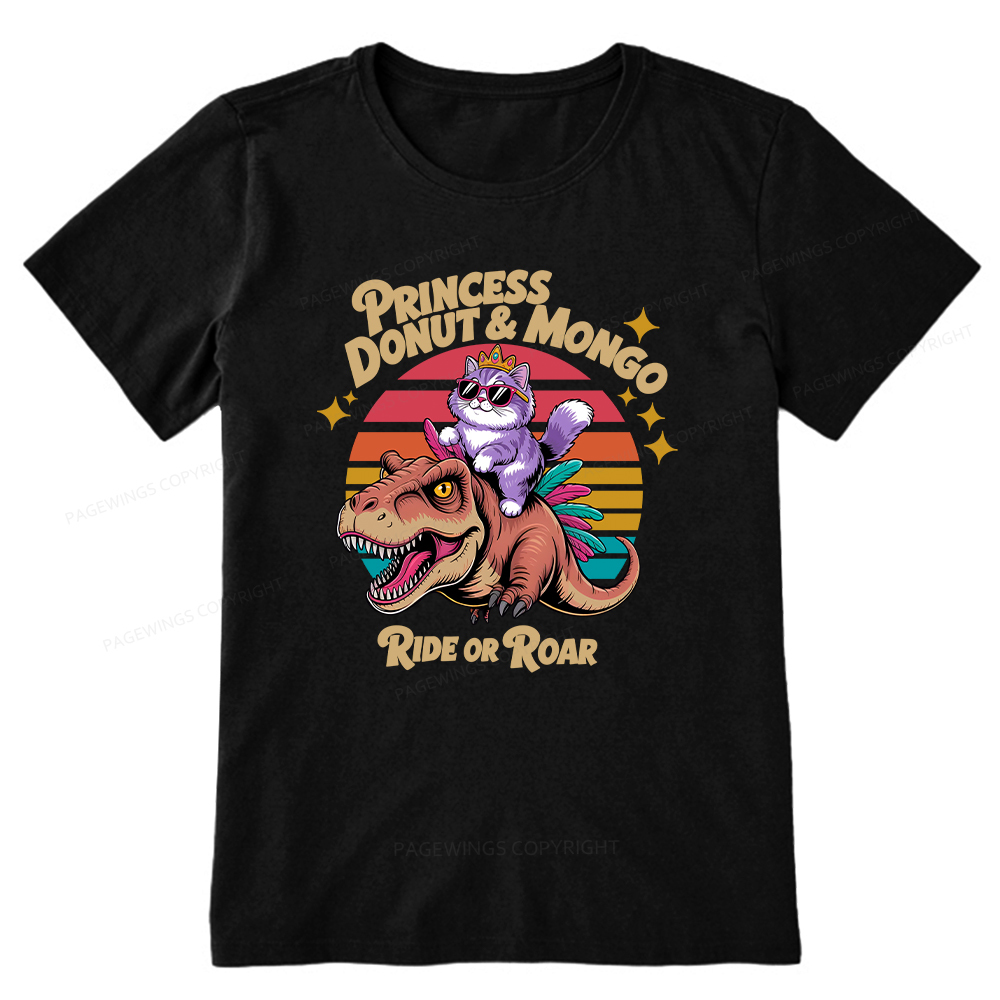Pagewings Princess Donut & Mongo Unisex Classic T-shirt