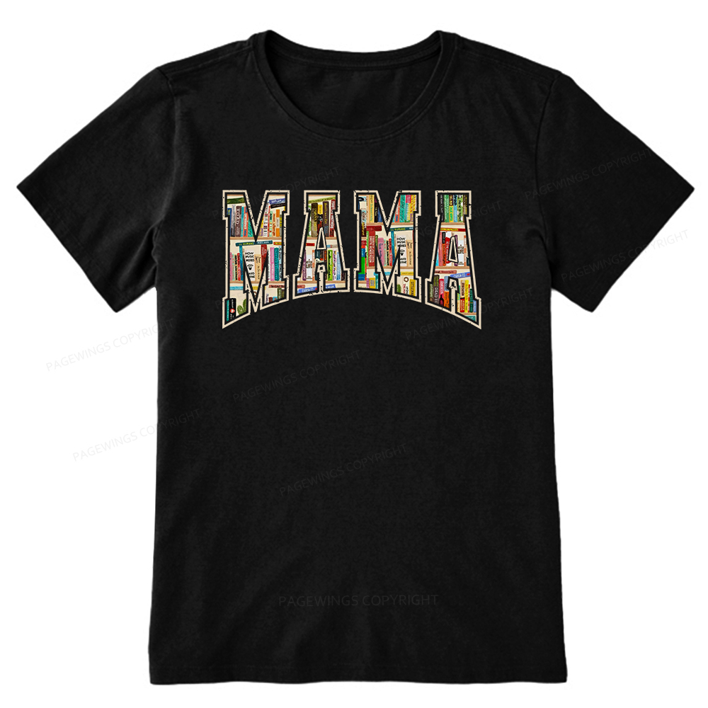 Pagewings About MAMA's Bookshelf Unisex Classic T-shirt