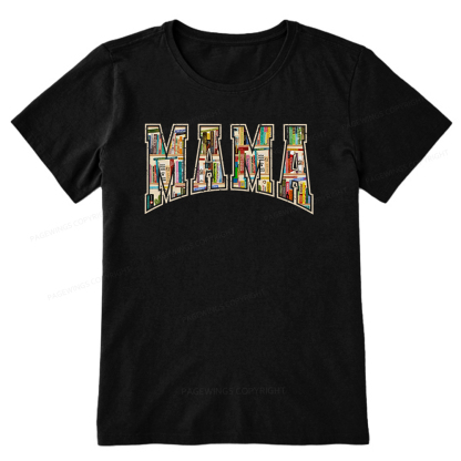 Pagewings About MAMA's Bookshelf Unisex Classic T-shirt