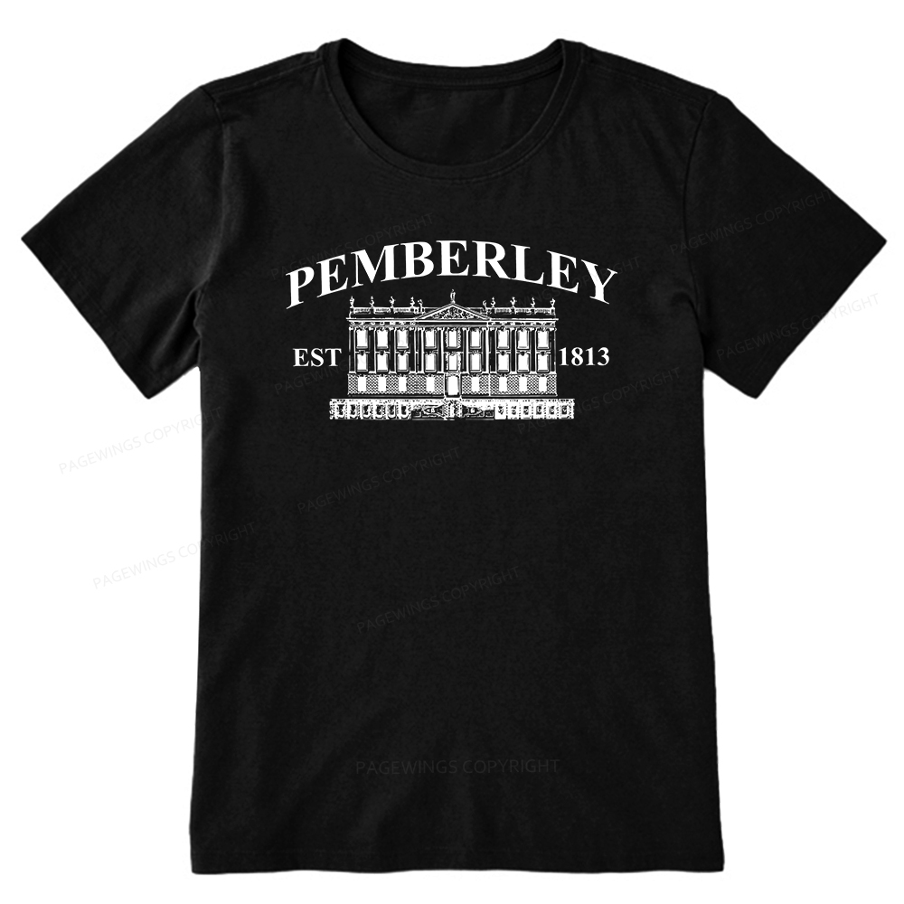 Pagewings Pemberley Unisex EST 1813 Unisex Classic T-shirt