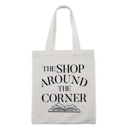 Pagewings The Shop Around The Corner Bookworm Tote Bag