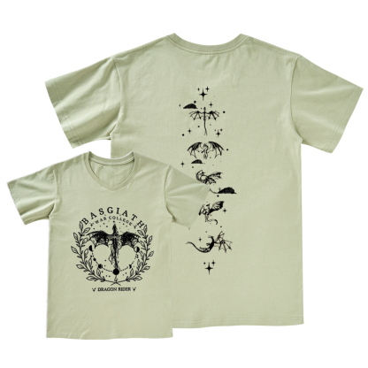 Pagewings Basgiath War College 2-Sided V-neck T-shirt