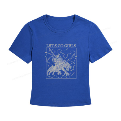 Pagewing Let's Go Girls Women's Baby Tee