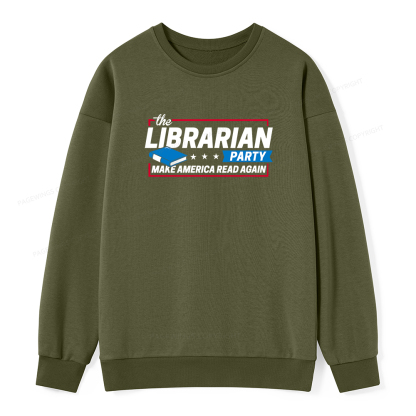 Pagewings The Librarian Party Unisex Classic Sweatshirt