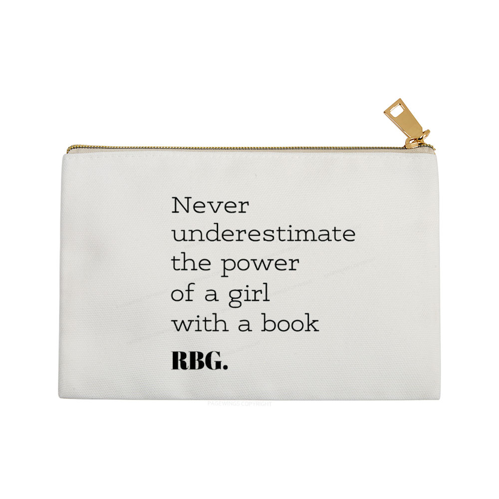 Pagewings Never Underestimate The Power Of a Girl With a Book Pouch