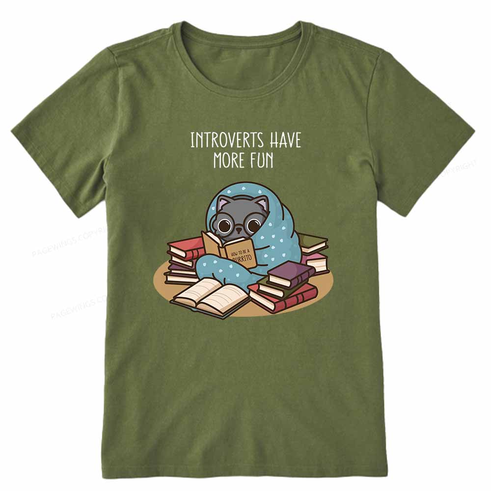 Pagewings I'M Not Antisocial Unisex Classic T-shirt