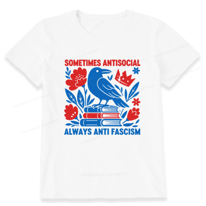 Pagewings Anti Fascism Unisex Classic T-shirt