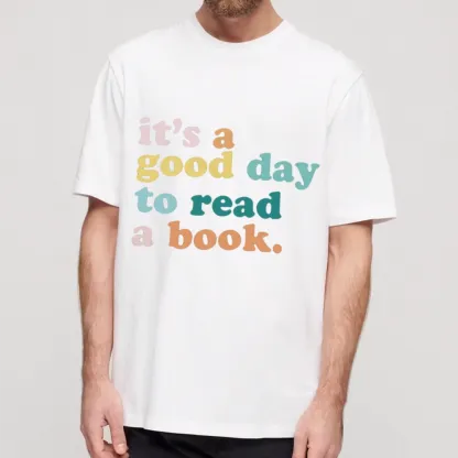 Pagewings It’s a Good Day to Read a Book Unisex Classic T-shirt