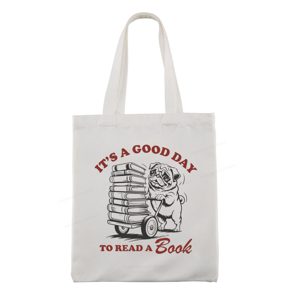 Pagewings It‘s A Good Day To Read A Book Tote Bag