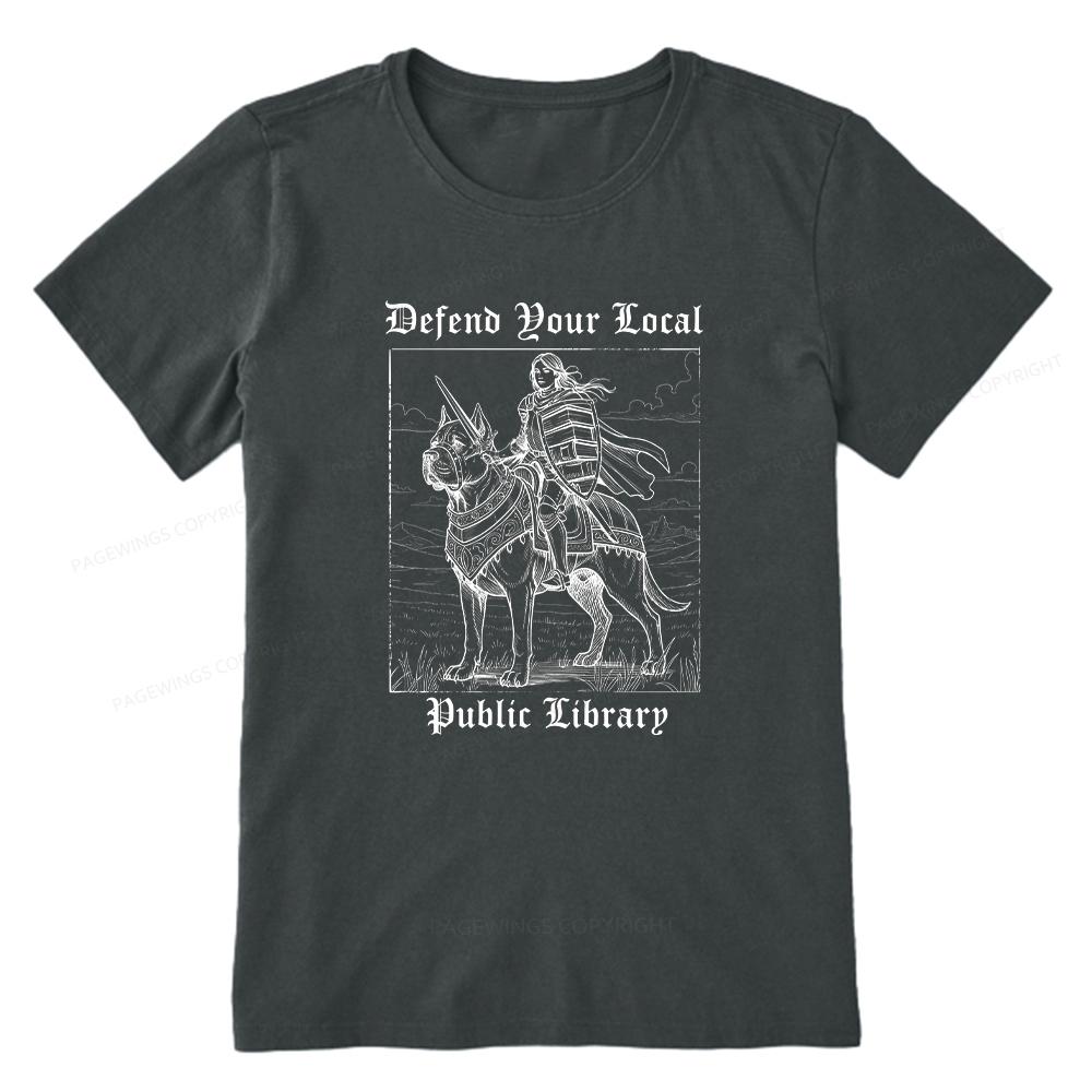Pagewings Defend Your Local Public Library Unisex Classic T-shirt