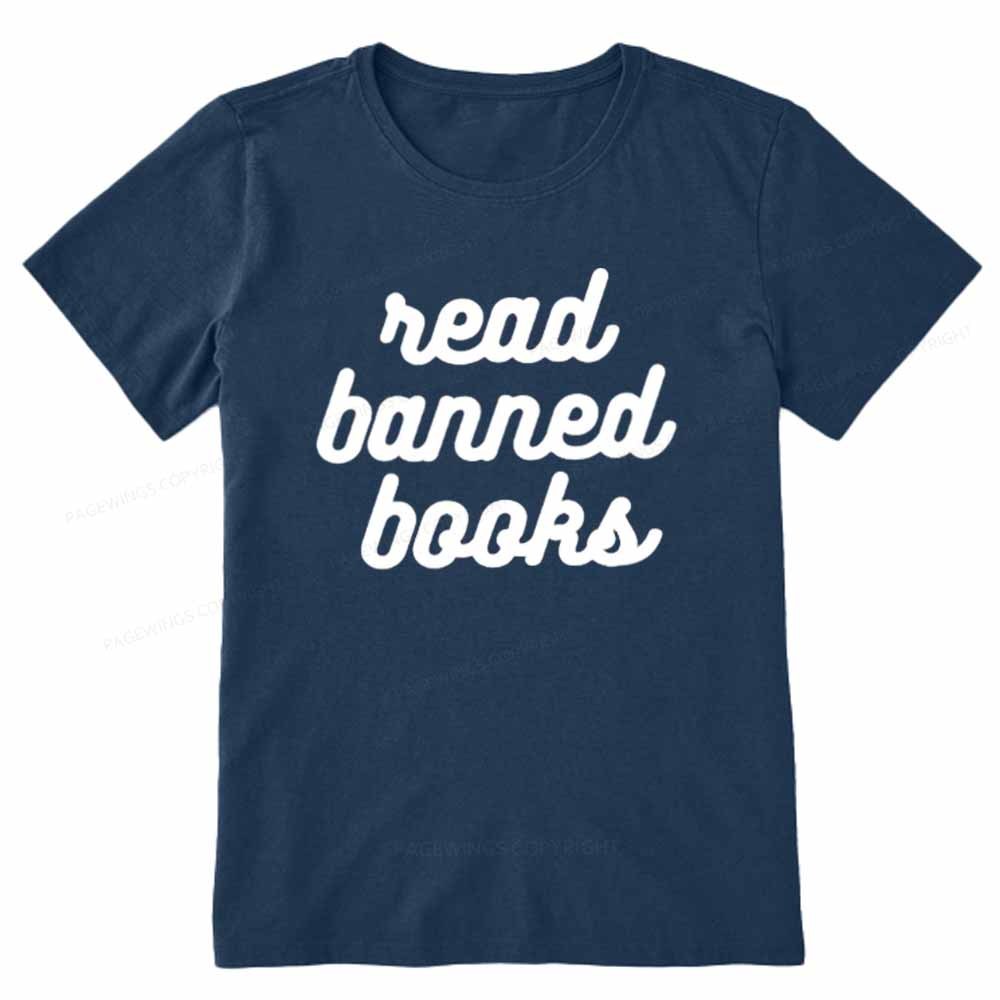 Pagewings Read Banned Books Unisex Tee Unisex Classic T-shirt