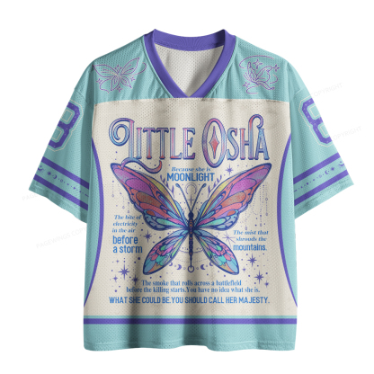 Pagewings Little Osha Butterfly Unisex Mesh Jersey
