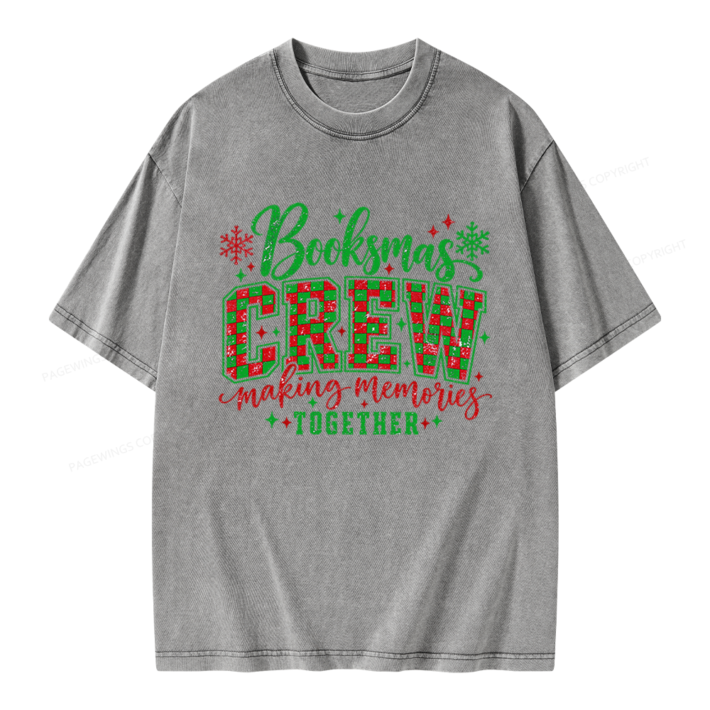 Pagewings Making Memories Unisex Washed T-shirt