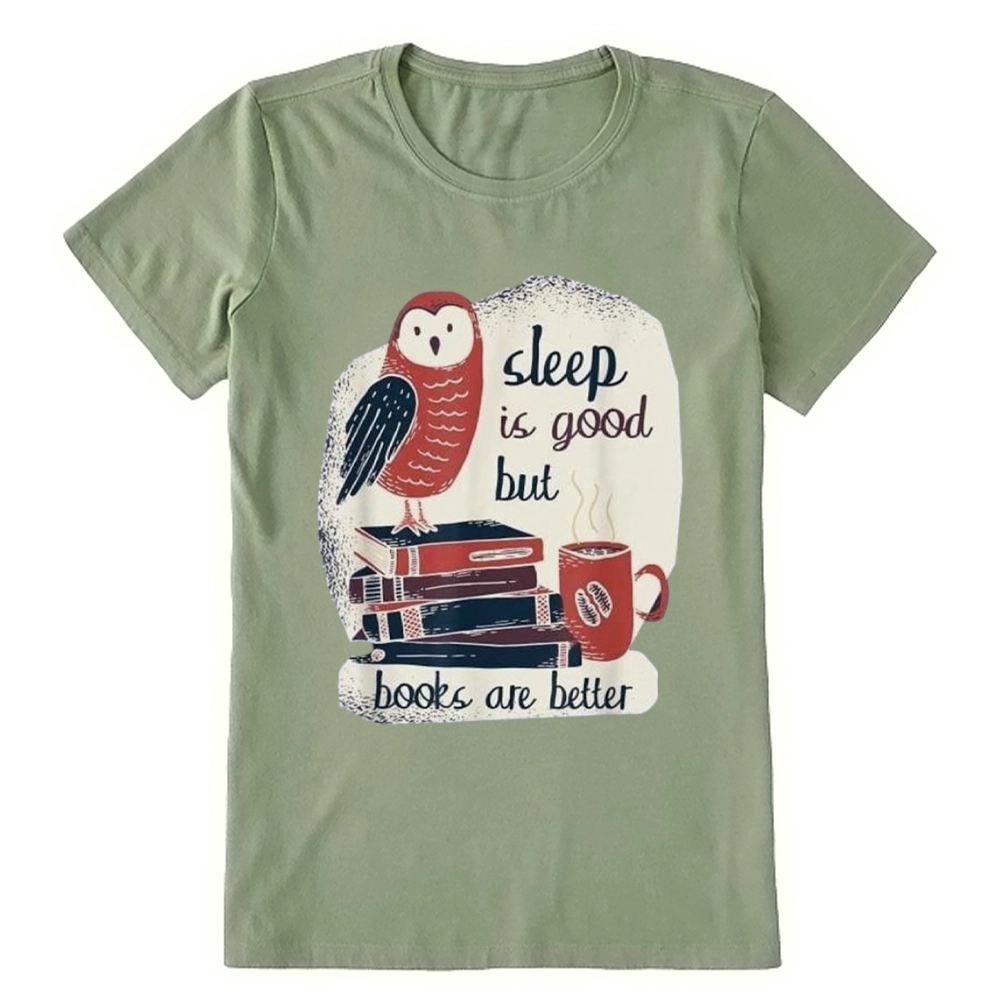 Pagewings Sleep is Good But Book is Better Unisex Classic T-shirt