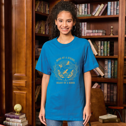 Pagewings Heart Of A Rider Unisex Classic T-shirt