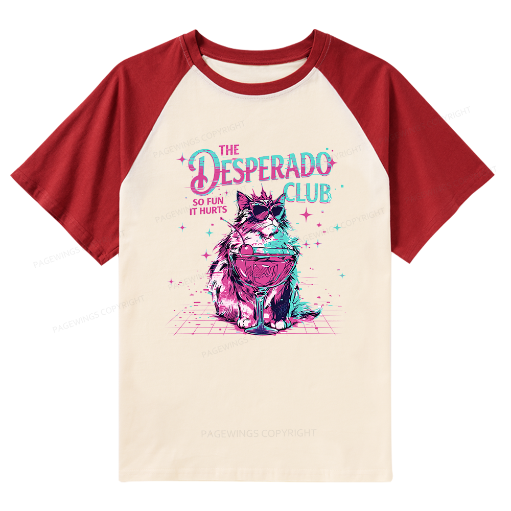 Pagewings Sci Fi Fan Raglan T-shirt