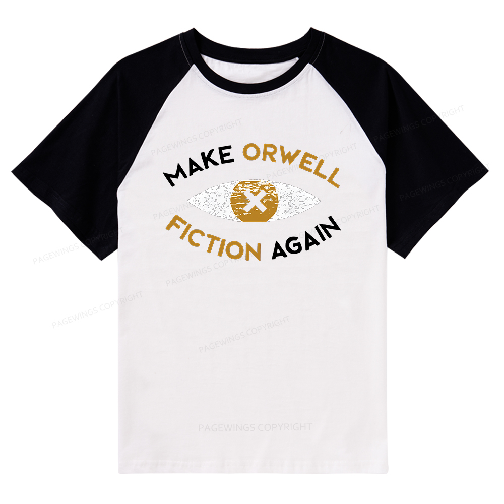 Pagewings Reading Bookish Raglan T-shirt