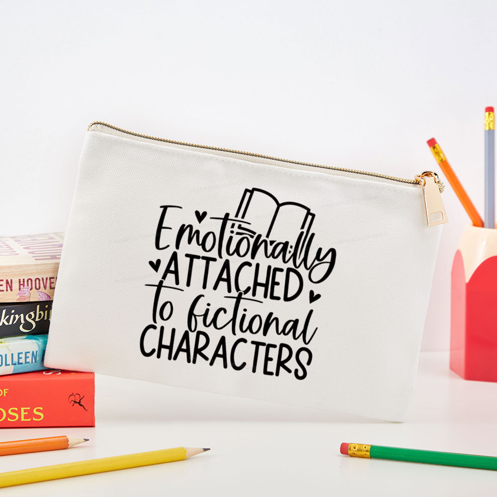 Pagewings Emotionally Attached To Fictional Characters Pouch