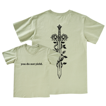 Pagewings Throne of Glass Merch TOG Shirt, Aelin Galathynius V-neck T-shirt