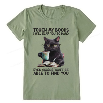 Pagewings Touch My Books I Will Slap You So Hard Unisex Classic T-shirt