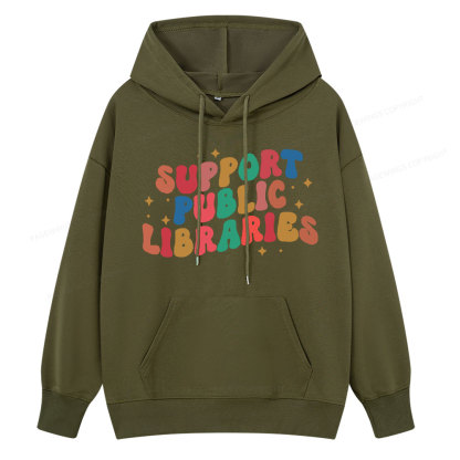 Pagewings Public Library Unisex Classic Hoodie
