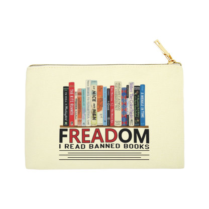 Pagewings Freadom I Read Banned Books Pouch